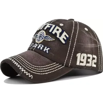 Kšiltovka Bavlněná Kšiltovka Spitfire SPARK Hnědá