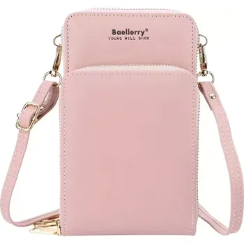 Peněženka Baellerry Dámská peněženka s popruhem Joyce Růžová