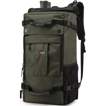 Městský batoh Kaka turistický outdoor batoh Delvin Zelený 40L