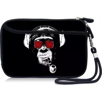 Pouzdro na mobilní telefon Huado pouzdro na mobil Šimpanz s fajfkou