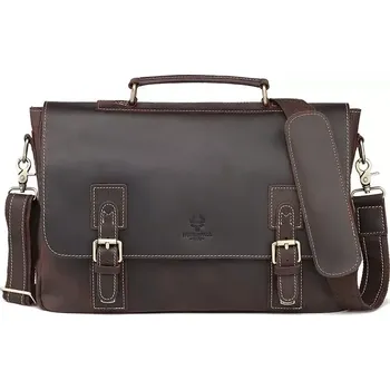 Humerpaul pánská kožená aktovka Crazy Horse Siadhal 10L