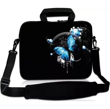 brašna na notebook Huado taška přes rameno 13.3" Modrý motýl