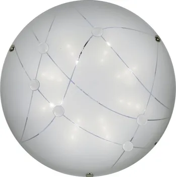 Stropní LED svítidlo Duca 30 moderní skleněné kulaté do obýváku a ložnice 6500K