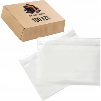 Obálka Kuriérní obálka s lepicí páskou SolidTape C6 bílá 100 ks