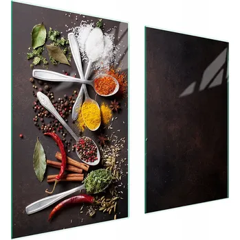 Obraz Skleněná ochranná deska na sporák 75x52 Kuchyně