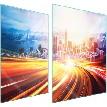 Obraz Skleněná ochranná deska na sporák 70x52 Cesta