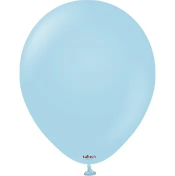 Balónek Balonky modré, Macaron Blue 13 cm/5", 100 ks