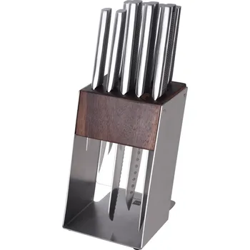 Kuchyňský nůž iPureHome 10-dílná sada kuchyňských nožů nerez se stojanem