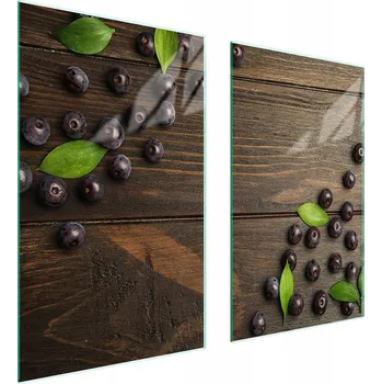 Obraz Skleněná ochranná deska na sporák 75x52 Dřevo