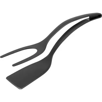 Kuchyňské doplňky 2v1 špachtle a kleště - Černá