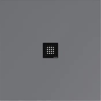 Sprchová vanička Polysan Flexia Vanička z litého mramoru s možností úpravy rozměru, 100x100cm, šedá mat, 71552.31