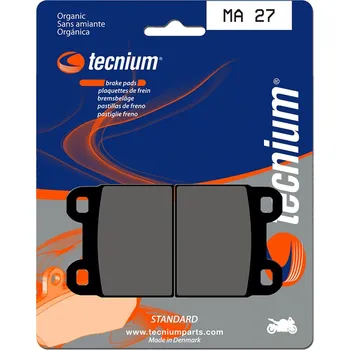 Nářadí na motocykly Brzdové destičky TECNIUM Street Organic - MA27 MA27