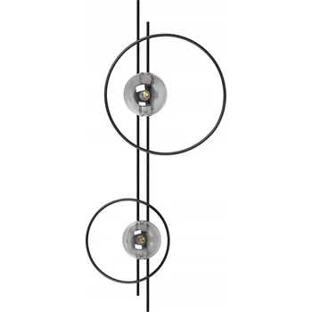 Nástěnné svítidlo Nástěnné svítidlo Kaja černé, šedé E14 40 W