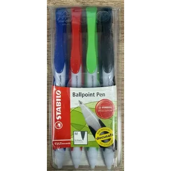 STABILO ballpoint pen sada 4 pier