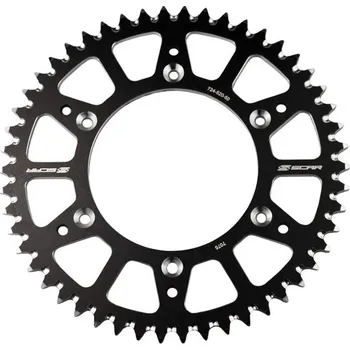 Nářadí na motocykly Hliníkové samočisticí zadní kolo SCAR SRS430 - 520 SRS430-48BK
