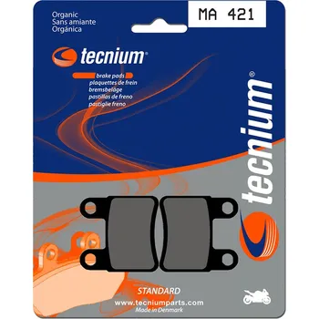 Nářadí na motocykly Brzdové destičky TECNIUM Street Organic - MA421 MA421