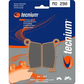Nářadí na motocykly Brzdové destičky TECNIUM MX/ATV ze slinutého kovu - MO290 MO290
