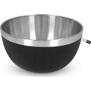 Miska kuchenna stalowa 15 cm czarna elegantní na ovocné chipsy snacky