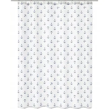 Textilní sprchový Závěs Kleine Wolke 120 x 200 cm