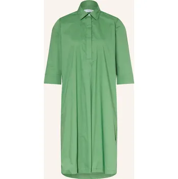 Dámské šaty Rossana Diva Dámské Košilové Šaty S 3/4 Rukávem, zelená, 36