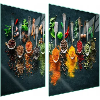 Obraz Skleněná ochranná deska na sporák 70x52 cm Kuchyně