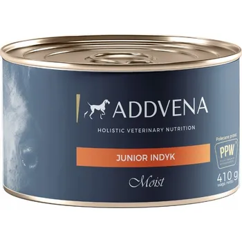 Krmivo pro psa Addvena Moist Junior Krůta krmivo štěňata 410 g