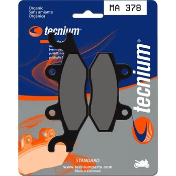 Nářadí na motocykly Brzdové destičky TECNIUM Street Organic - MA378 MA378
