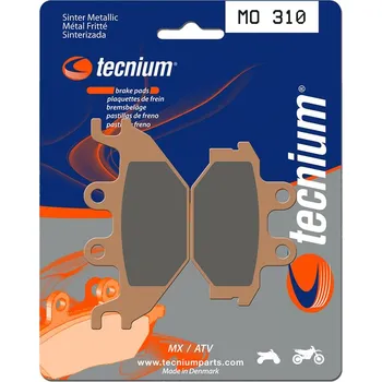 Nářadí na motocykly Brzdové destičky TECNIUM MX/ATV ze slinutého kovu - MO310 MO310