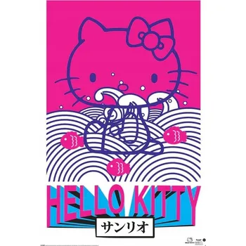 Obraz Plakát HELLO KITTY bez rámu 61 x 91,5 cm