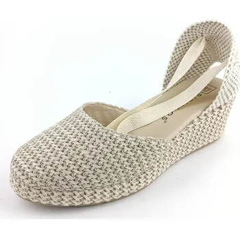 Dámské sandále Dámské sandály na klínku Pitillos 10622 béžové 36