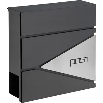 Poštovní schránka Poštovní schránka s novinami Gockowiak šedá