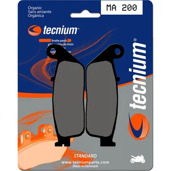 Nářadí na motocykly Brzdové destičky TECNIUM Street Organic - MA200 MA200