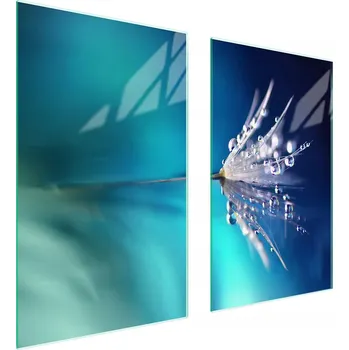 Obraz Skleněná ochranná deska na sporák 75x52 Květ