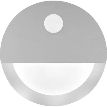 LED panel Schodišťové osvětlení s POHYBOVÝM SENZOREM STŘÍBRNÉ 230V LED NEUTRÁLNÍ
