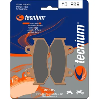 Nářadí na motocykly Brzdové destičky TECNIUM MX/ATV ze slinutého kovu - MO209 MO209