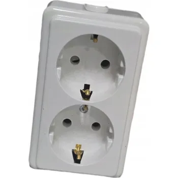 Elektrická zásuvka Kopp Elektrická Zásuvka zásuvka bílá