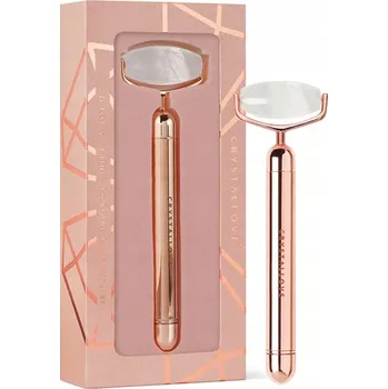Pulzační váleček z horského křišťálu CRYSTALLOVE Rose Gold