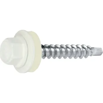 Střešní krytina Gunnex farmářské šrouby lakované 4,8 x 20 mm RAL 9010 250 ks