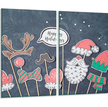 Obraz Krájecí deska TMK ArtDeko sklo 2 ks