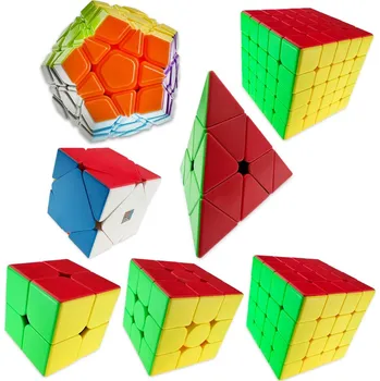 Hlavolam SADA KOSTEK 2x2 + 3x3 + 4x4 + 5x5 + Pyraminx + Megaminx + Skewb + DÁRKY ZDARMA