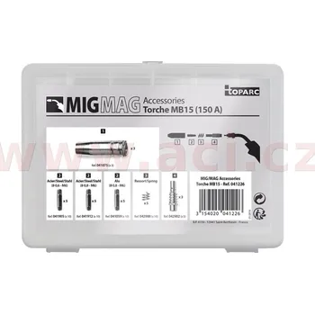 Nářadí na motocykly příslušenství/sada MB15 pro MIG-svařování 150 A 041226