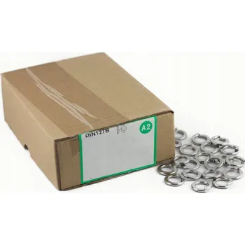 Matice Pružná podložka nerezová ocel 1.4310 DIN 127 M4 - 100 kusů