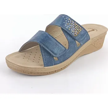 Dámské pantofle Dámské pantofle na klínku Inblu PV09 004 C9 modré 37