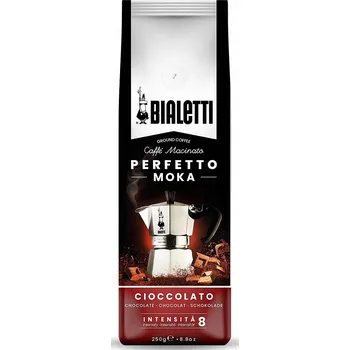 Káva Mletá káva Bialetti Perfetto Moka Cioccolato 250 g