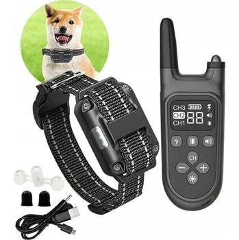 Obojek pro psa VODĚODOLNÝ VÝCVIKOVÝ OBOJEK PRO PSY S ELEKTRICKÝM VÝBOJEM PROTI ŠTĚKÁNÍ USB