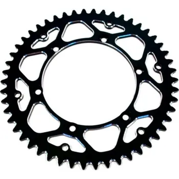 Nářadí na motocykly ART Hliníková ultralehká samočistící zadní rozeta 460 - 520 ART-460A-49-BLK