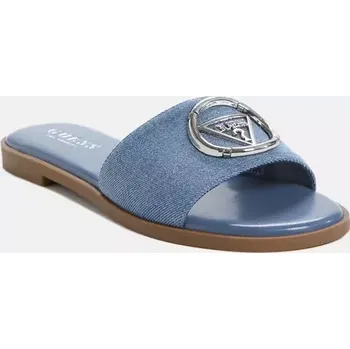 Dámské žabky GUESS dámské pantofle, nazouváky Magnify černé 37,5