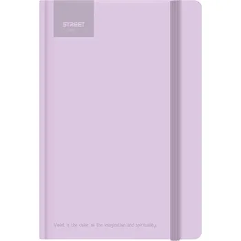 Blok Eurocom Blok PASTEL A5 linka - Violet s gumou 556283