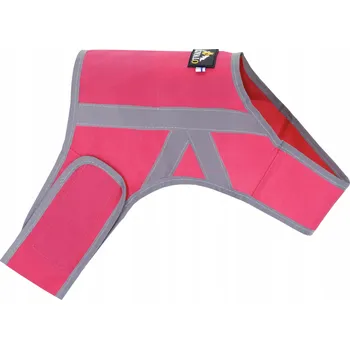 Obleček pro psa Reflexní vesta pro psa S růžová 35-56 cm