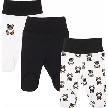 Dupačky 3PAK POLODUPAČKY KOJENECKÉ BEZTLAKOVÉ BAVLNA 68